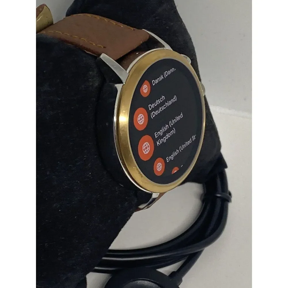 Fossil Gen 4 Authentic Digital Dial Smart Watch Custom Band FTW6016 AB425
